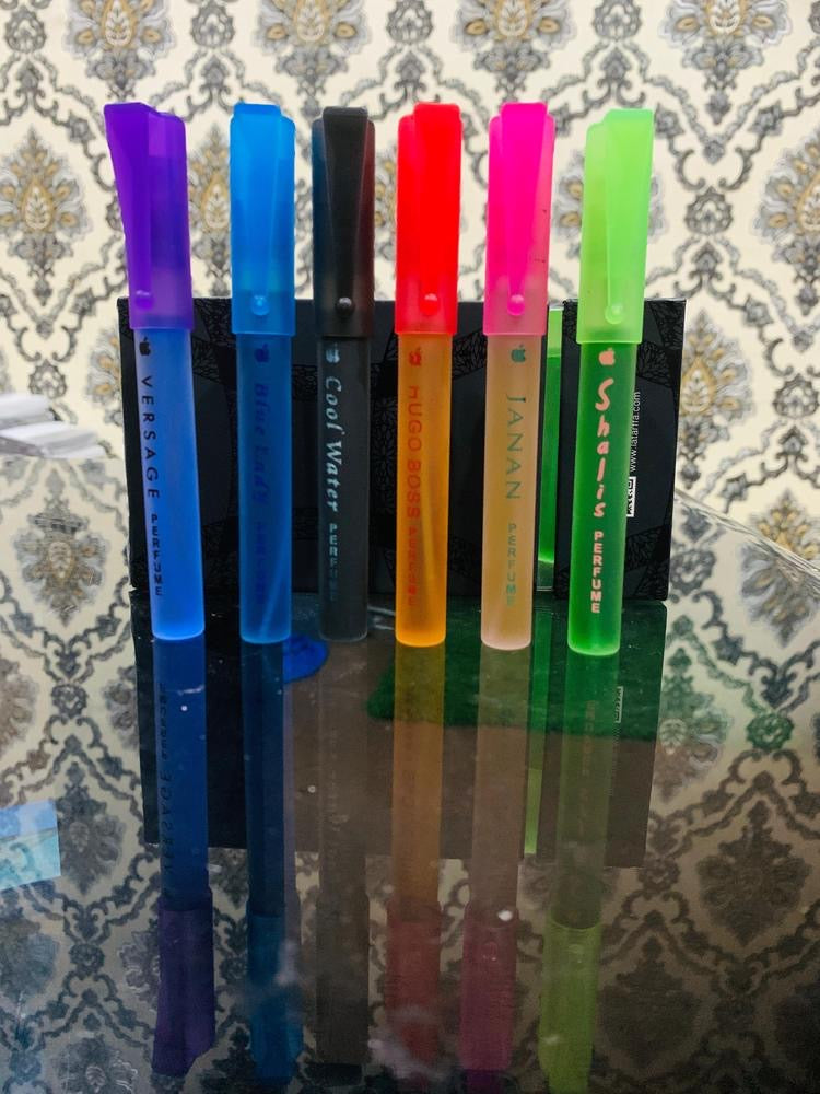 Unisex Pocket Perfume -Pack Of 6