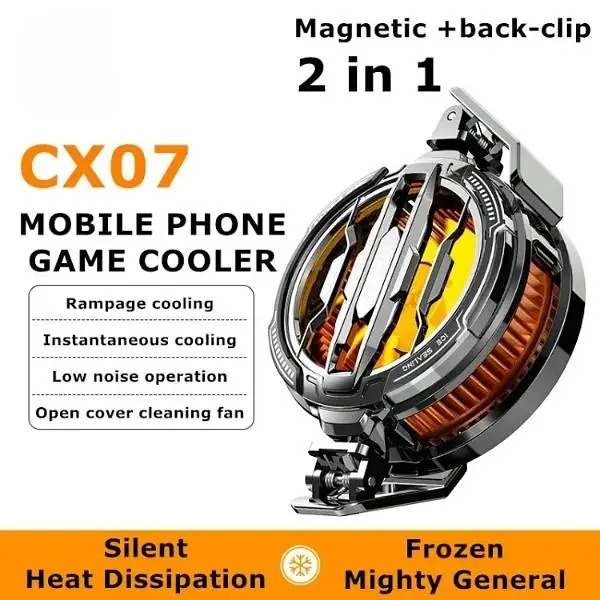 Mobile Cooling Rediator Fan – 15w Semiconductor Radiator – Magnatic Cooling Fan Universal Phone Cooling Fan