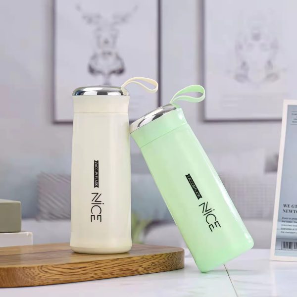 Mini Vacuum Flask Bottle With Temperature Resistant – 500ml (random Colors)