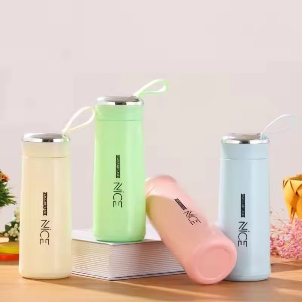 Mini Vacuum Flask Bottle With Temperature Resistant – 500ml (random Colors)