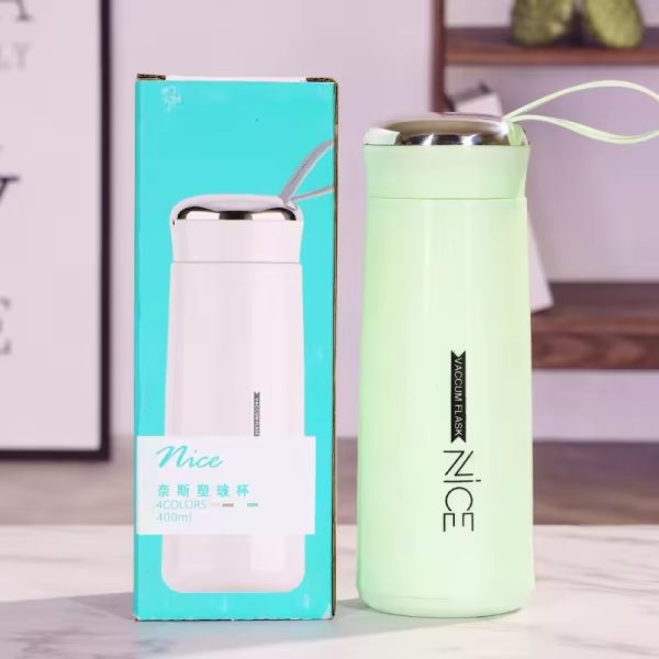 Mini Vacuum Flask Bottle With Temperature Resistant – 500ml (random Colors)
