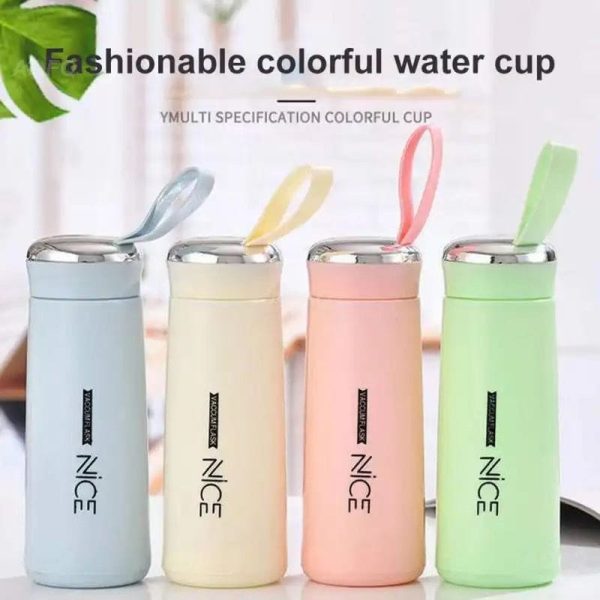 Mini Vacuum Flask Bottle With Temperature Resistant – 500ml (random Colors)